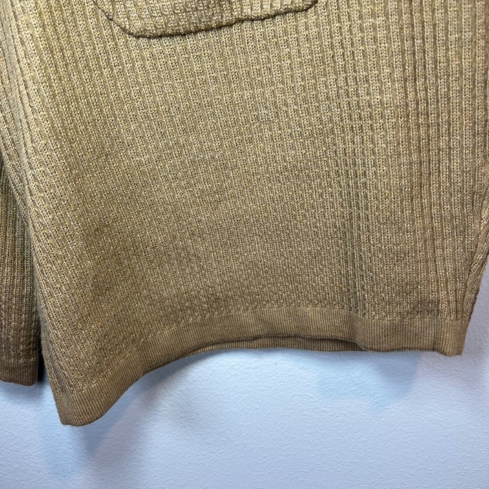 PacSun Textured Woven Knit Shorts Light Brown Pull On Pockets Beach NEW Men's XL - Picture 12 of 12